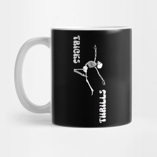 HALLOWEEN SKELETON DANCE, TRICKS OR THRILLS Mug